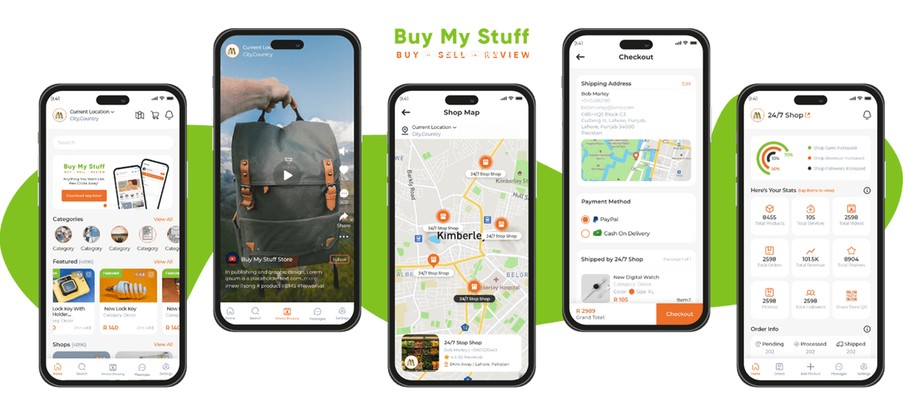 BuyMyStuff mobile app - Codexia Technologies