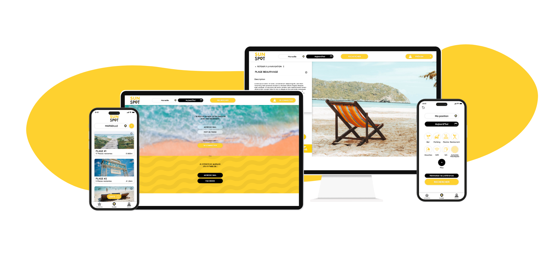 SunSpot - App and Web Design