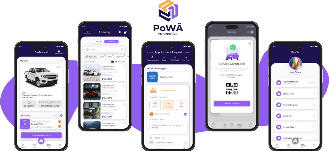 POWA mobile app - Codexia Technologies