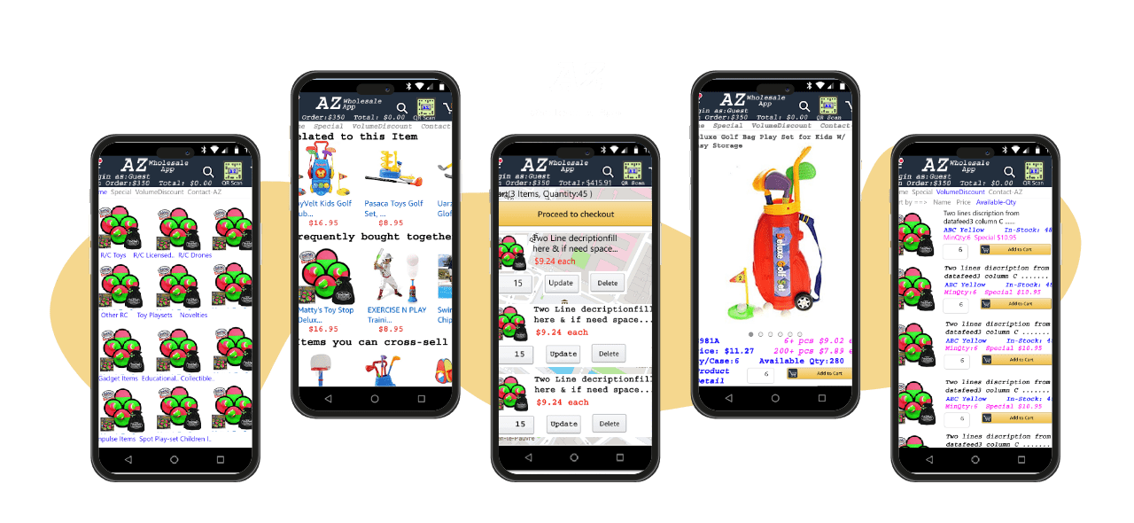 AZ Trading web app interface - Codexia Technologies