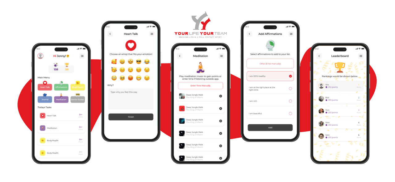 YLYT mobile app interface - Codexia Technologies