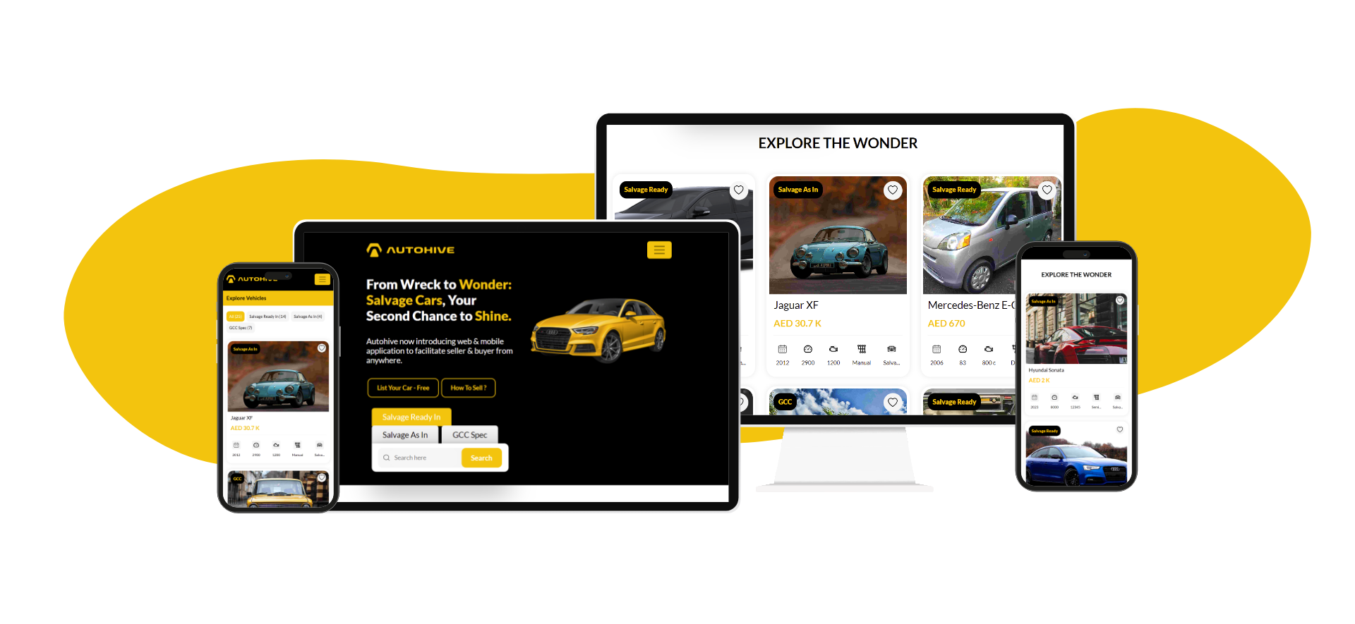 Autohive - Salvage Car Marketplace in UAE